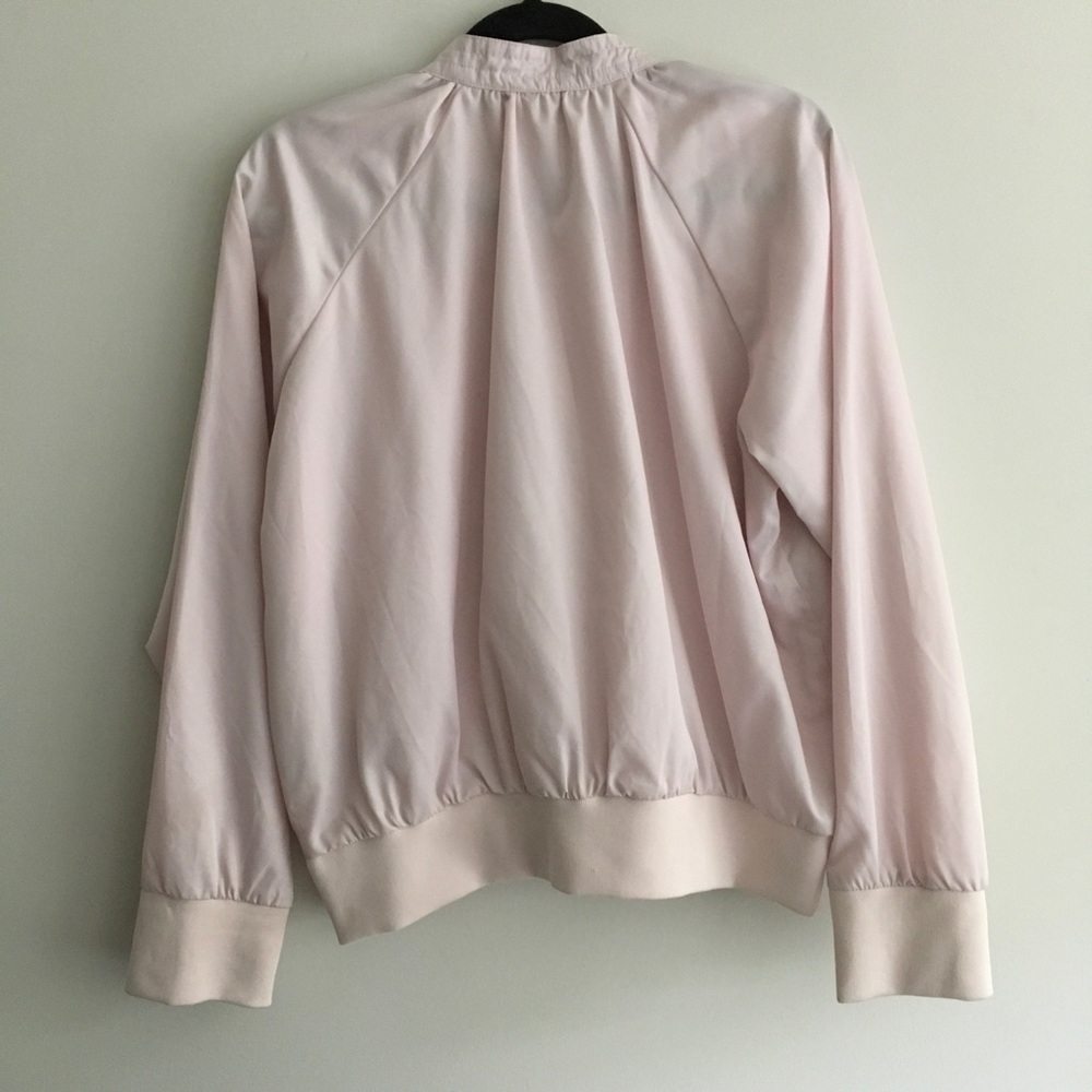 NWOT Free People Midnight Blush Pink Bomber Jacket - Picture 4 of 4